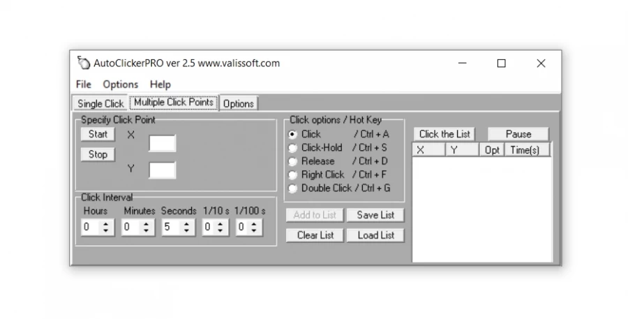 auto click Pro version 2.5