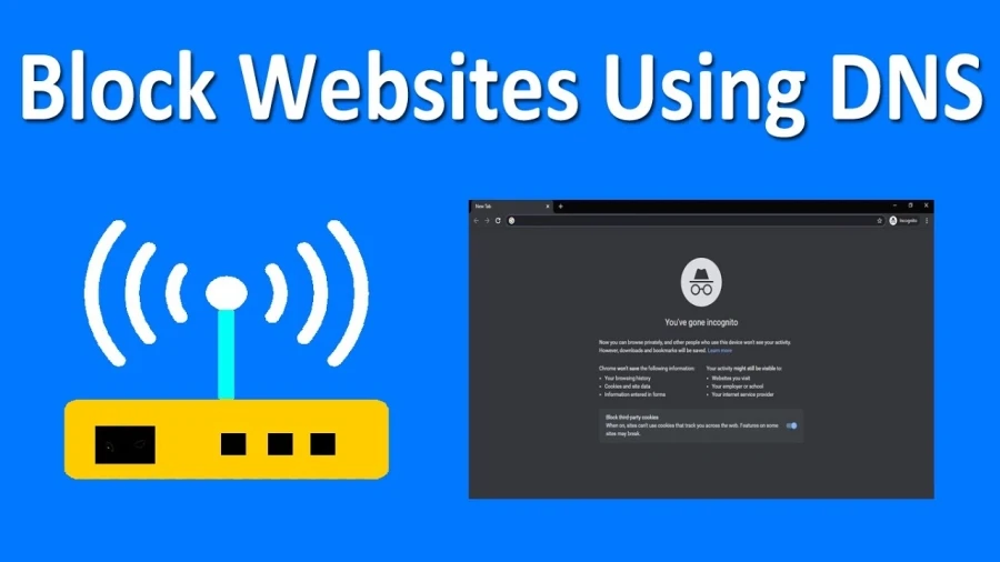 Chặn website bằng dns