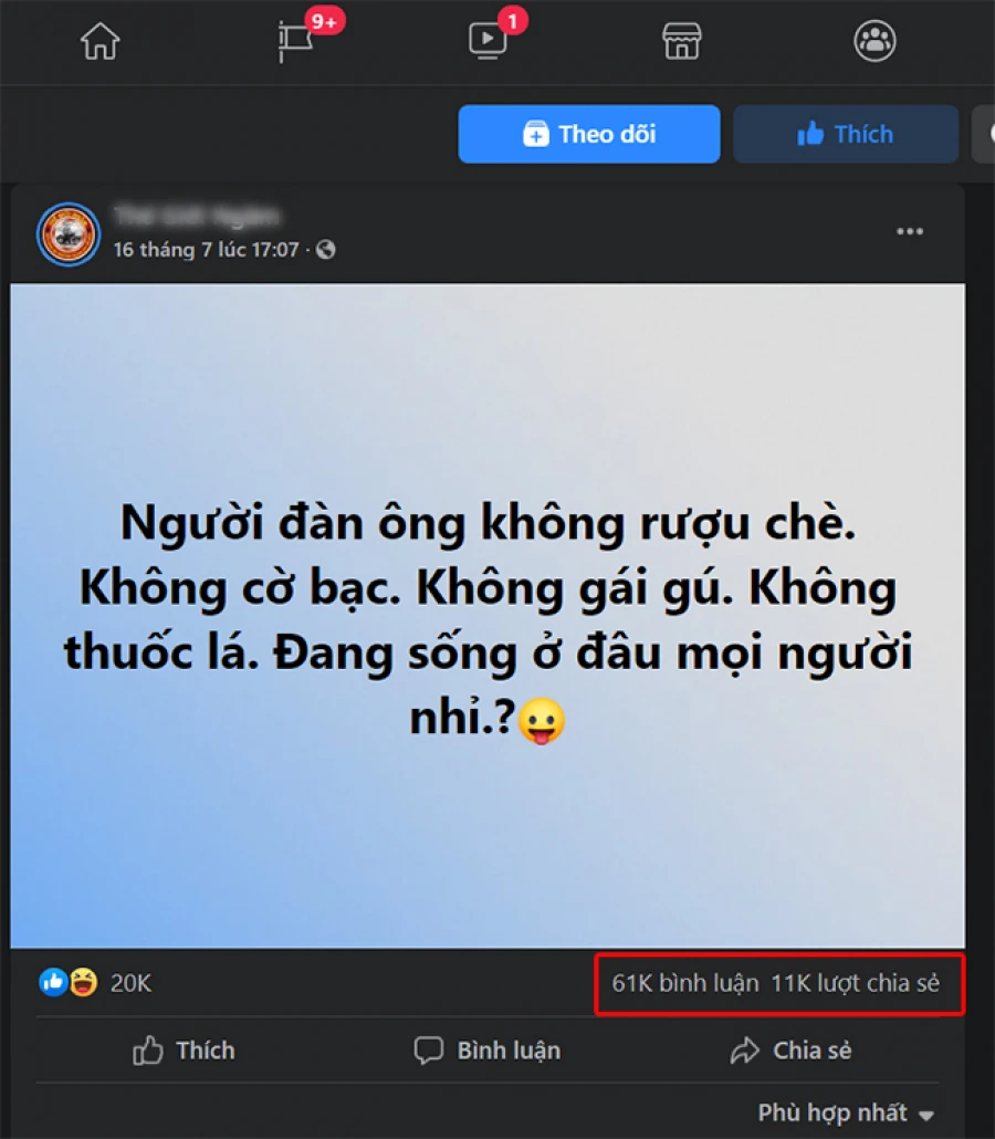 Chiêu trò trên facebook