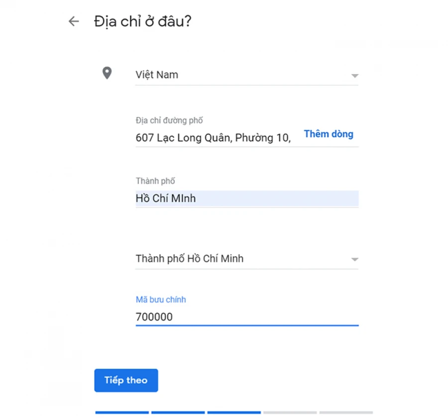 đưa lên google map