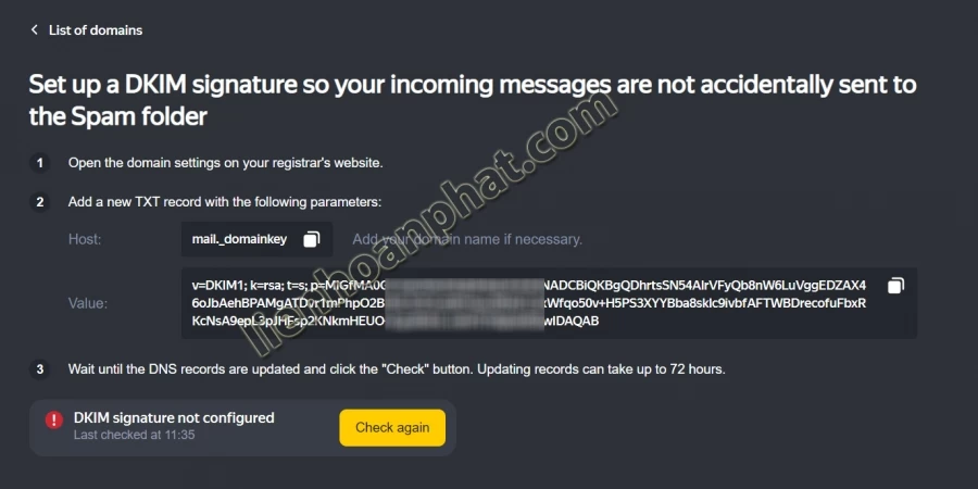 spam email yandex