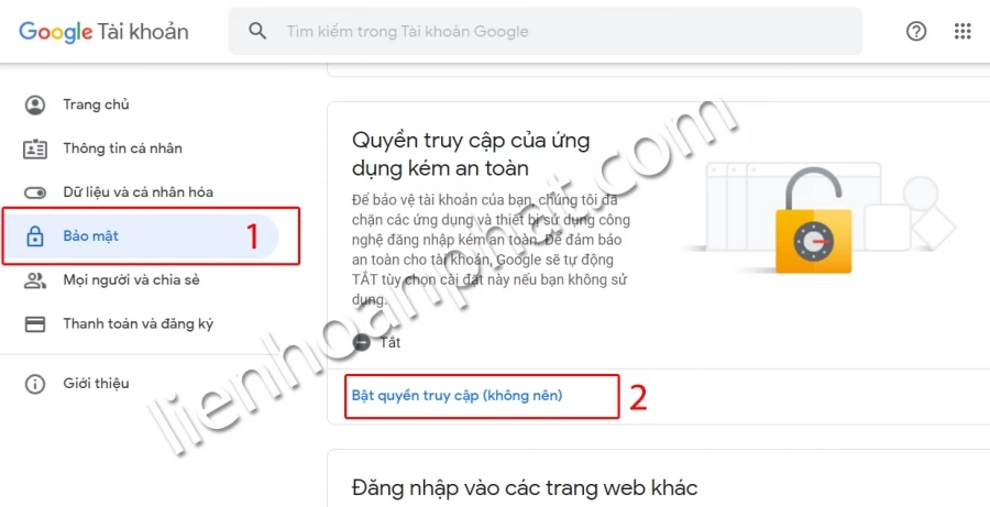 thêm gmail vào outlook