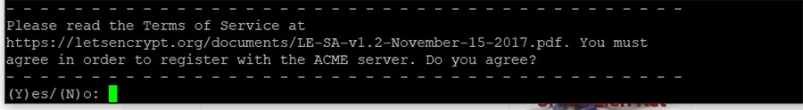 thêm ssl cho domain openlitespeed