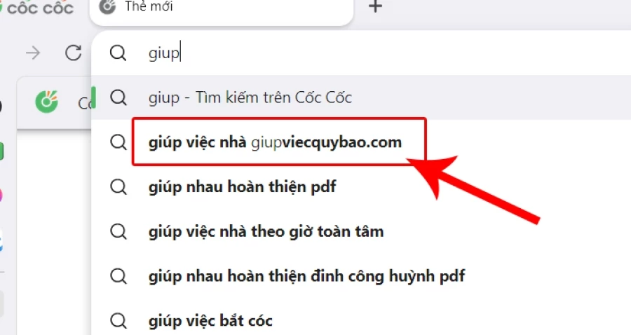 tạo từ khóa gợi ý trên tìm kiếm coccoc